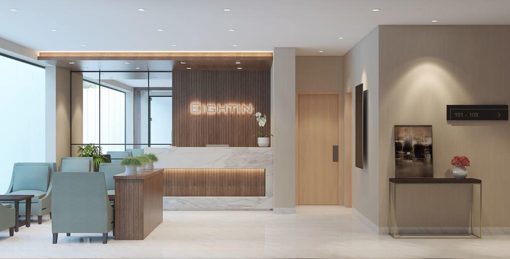 Eightin Hotel Sudirman Jacarta Exterior foto