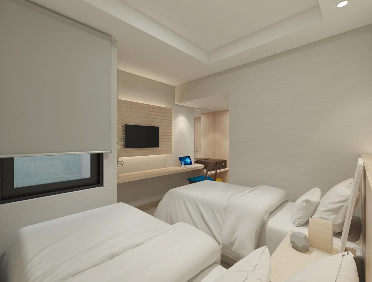 Eightin Hotel Sudirman Jacarta Exterior foto